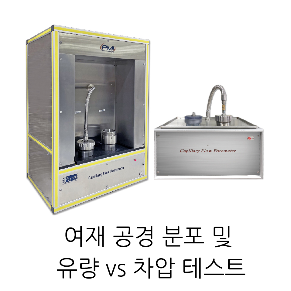 台灣恩慈濾材孔徑分布及流量vs壓差檢測